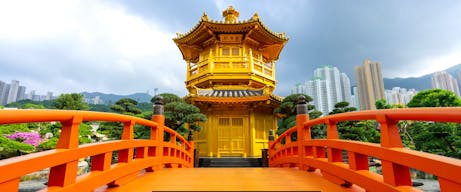 Scenic view from 12-night Skyscrapers & Sanctuaries Cruise