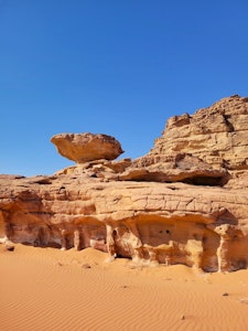 Wadi Rum rock formations