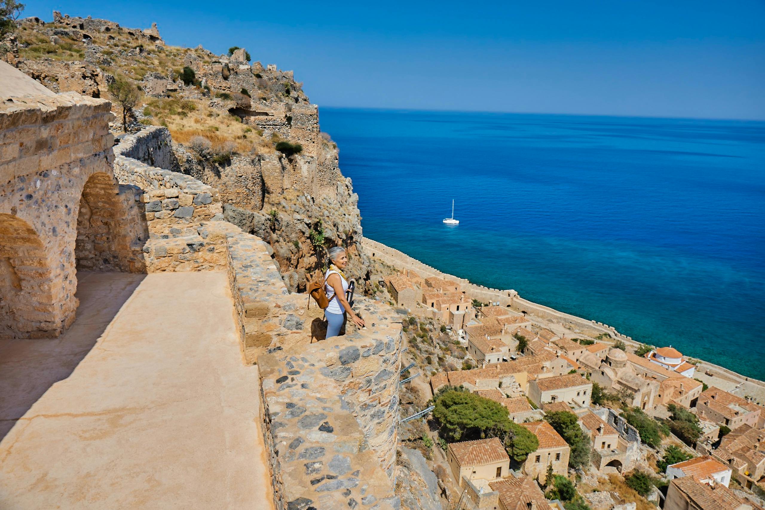 Woman in Greece - Windstar Cruises