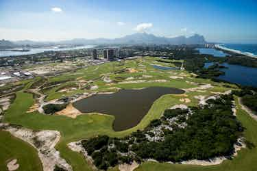 The Olympic Golf Course in Rio de Janeiro, Brazil