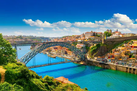 douro river in porto, portugal