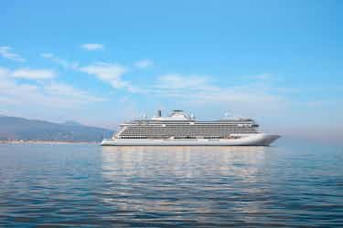 rendering of regent's new ship, seven seas presige