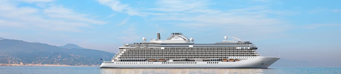 rendering of regent's new ship, seven seas presige