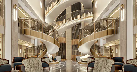 starlight atrium on regent prestige ship