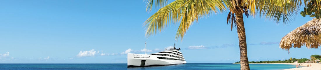 emerald azzurra ship in the caribbean
