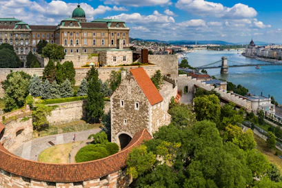 buda castle in budapest, hungary