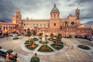 cathedral in palermo, italy