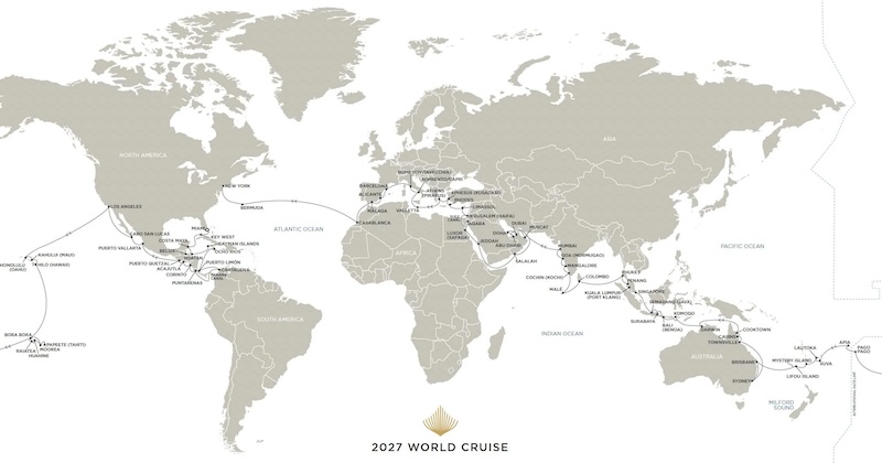 Regent 2027 World Cruise
