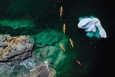 kayaking - silversea expedition