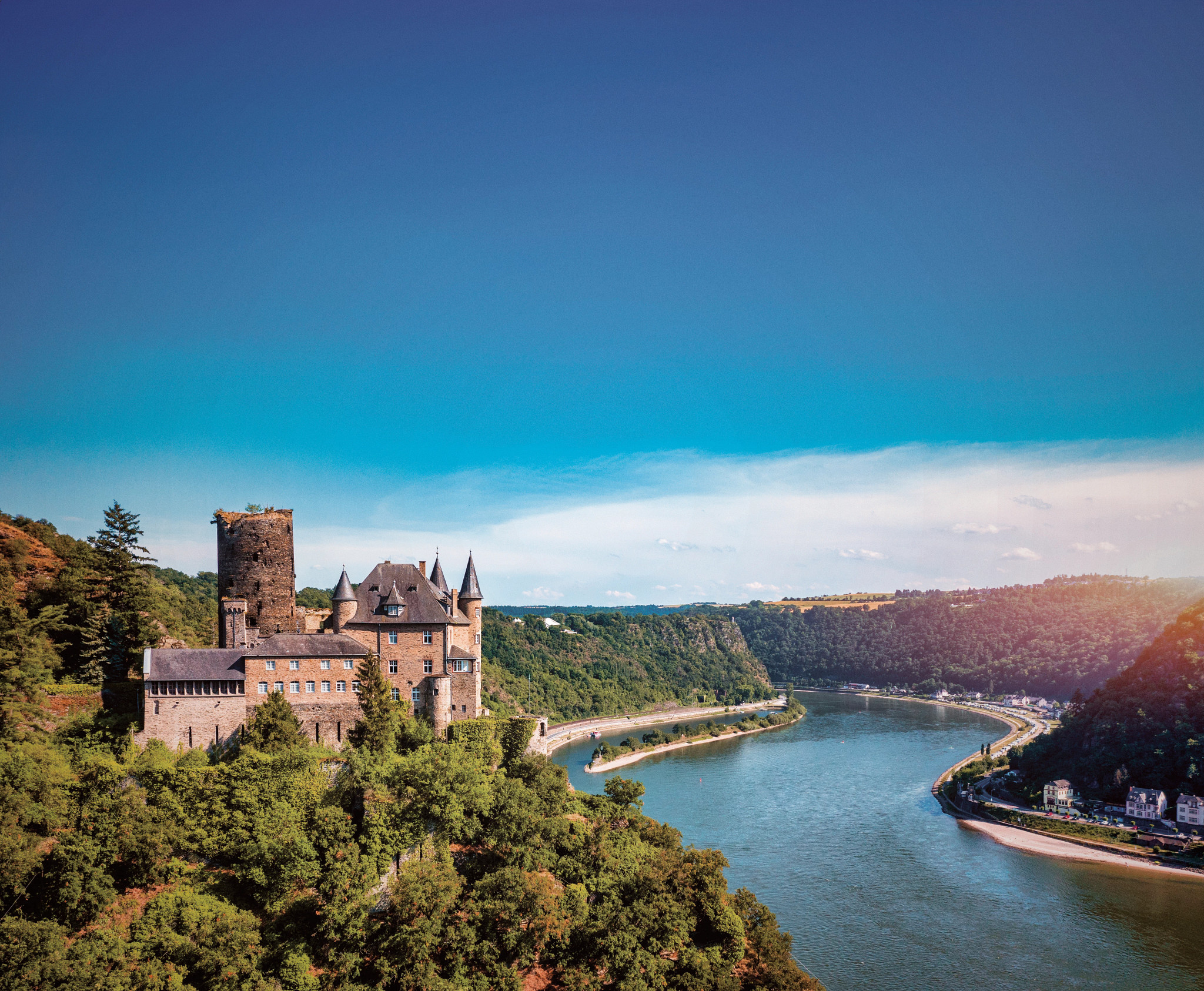 katz castle on the rhine - amawaterways