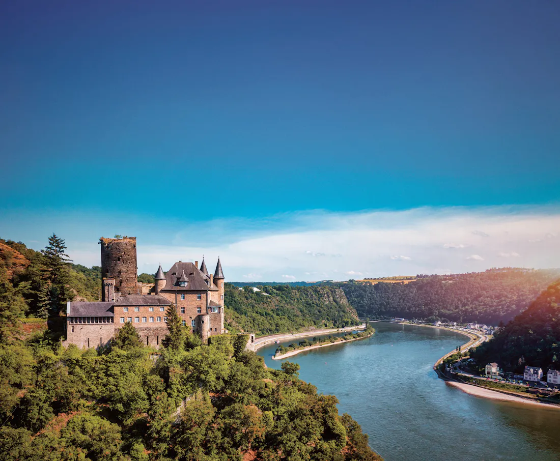 katz castle on the rhine - amawaterways
