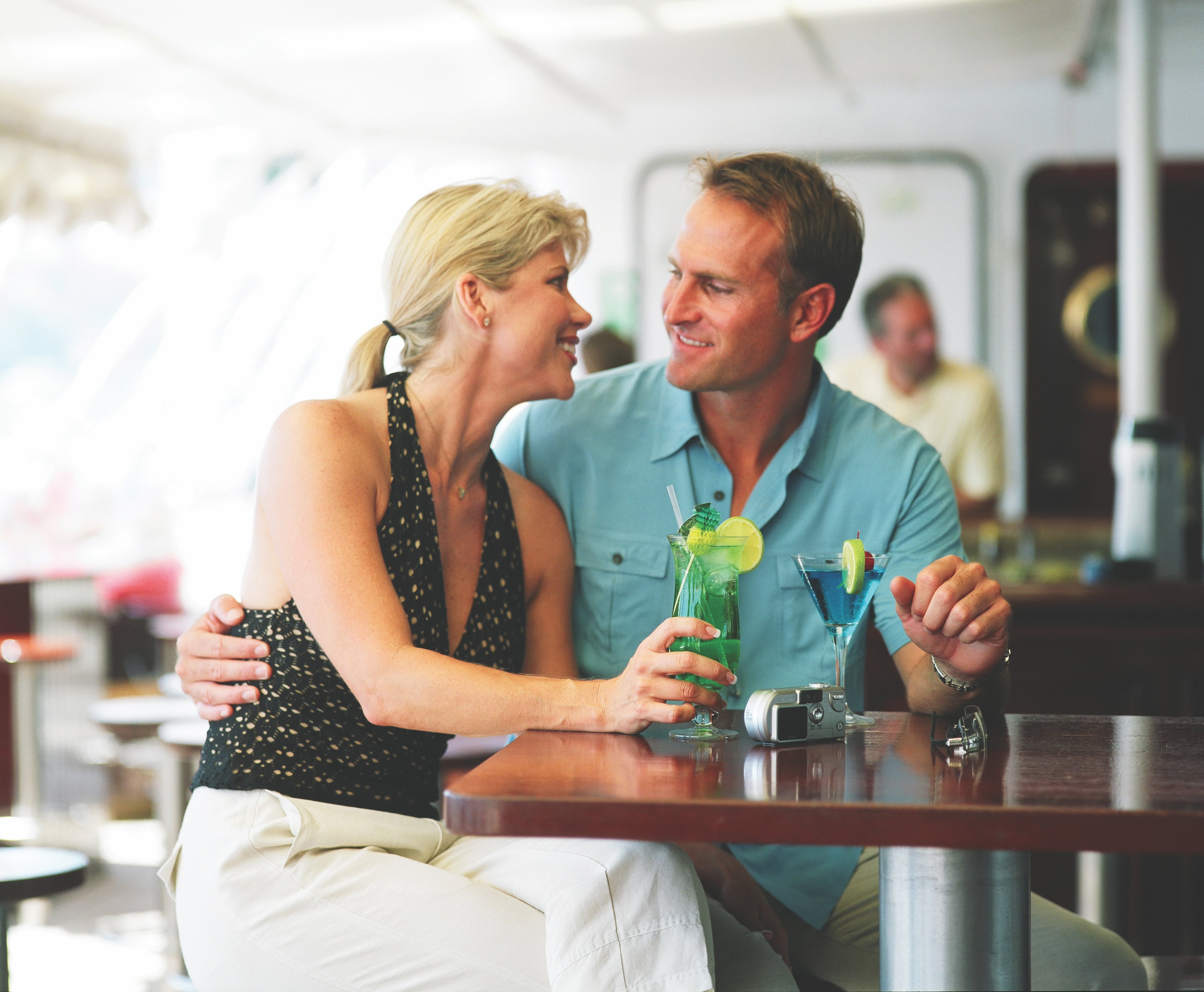 couple onboard star clippers yacht