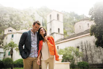 couple walking in kotor - regent