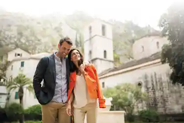 couple walking in kotor - regent