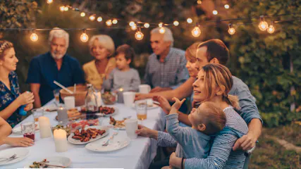 Family in Italy