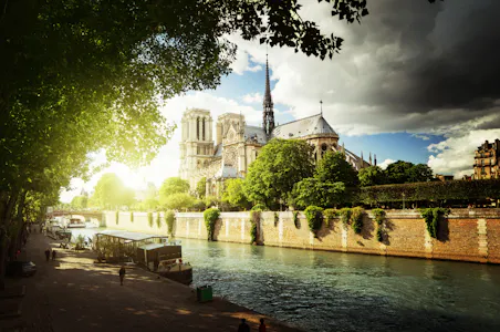 seine river in france