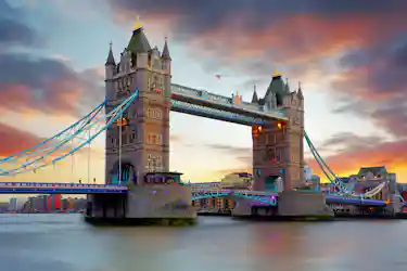 london - tower bridge - river thames 