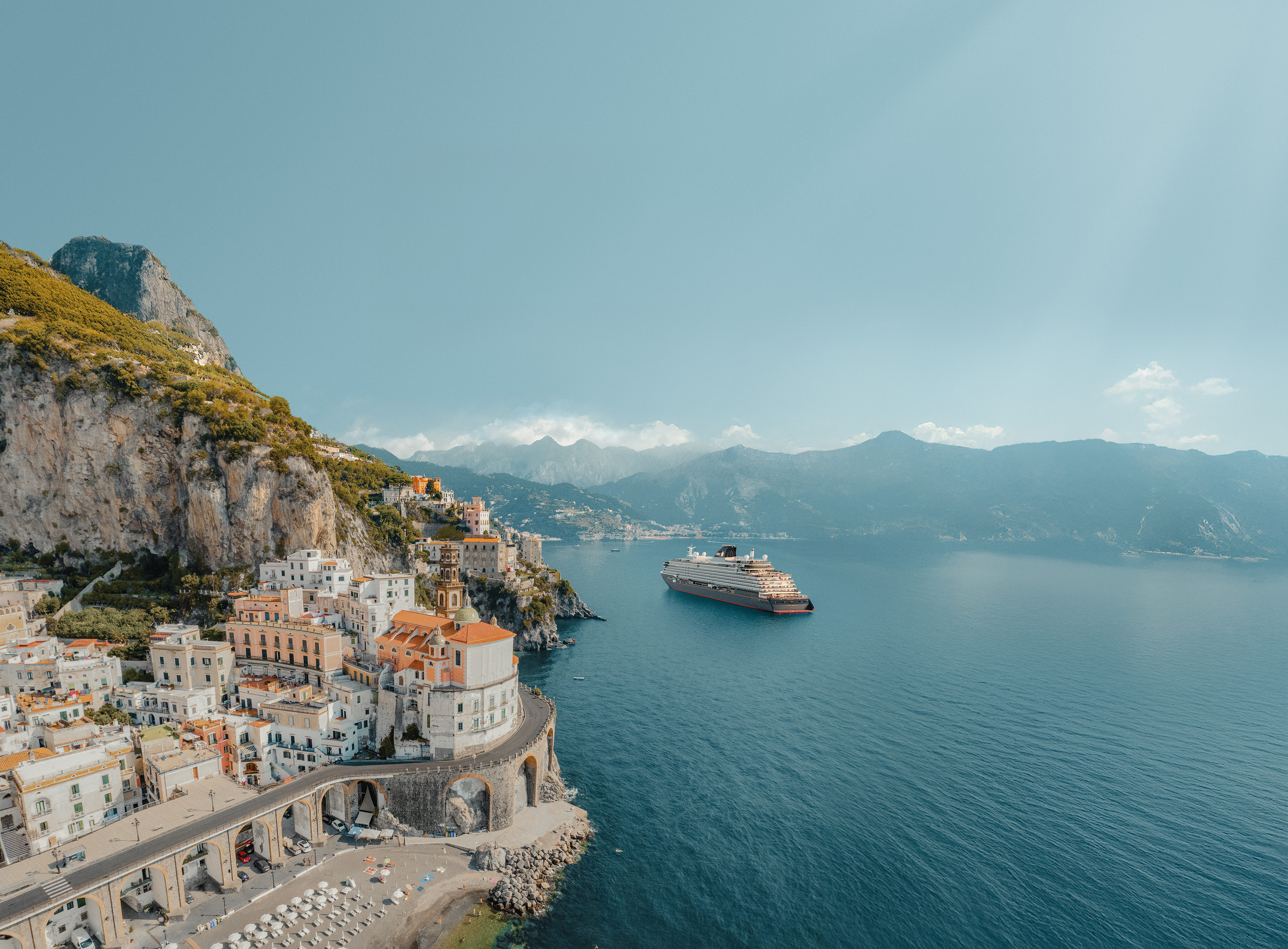explora ship in the mediterranean