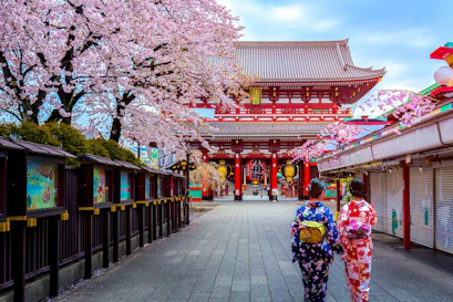 women walking in tokyo, japan